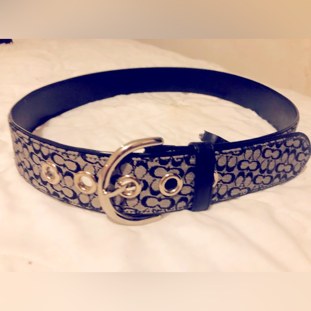 Vintage NWOT Coach Icon buckle belt